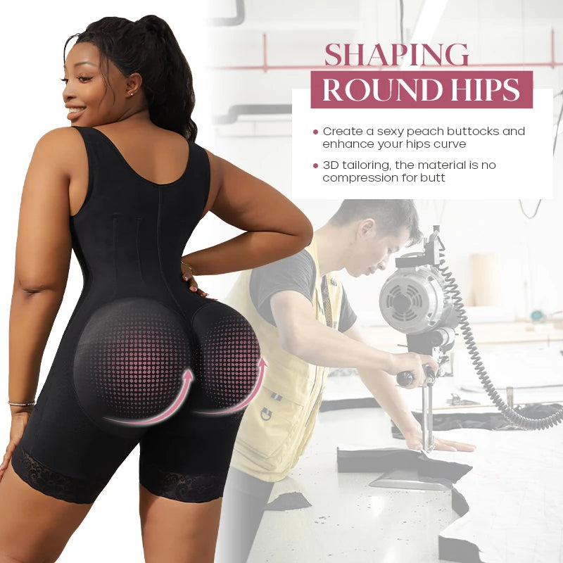 High Compression Tummy Control Stage 1 Colombian Garments Wholesale Post Op Surgery Fajas Colombianas Shapewear for Women