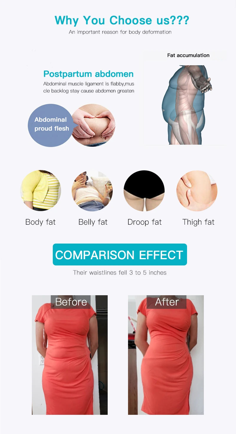 Women Waist Trainer Body Shaper Slimming double closure Waist Cincher Corset Tank Top Push Up Vest Tummy Belly Girdle Modeling