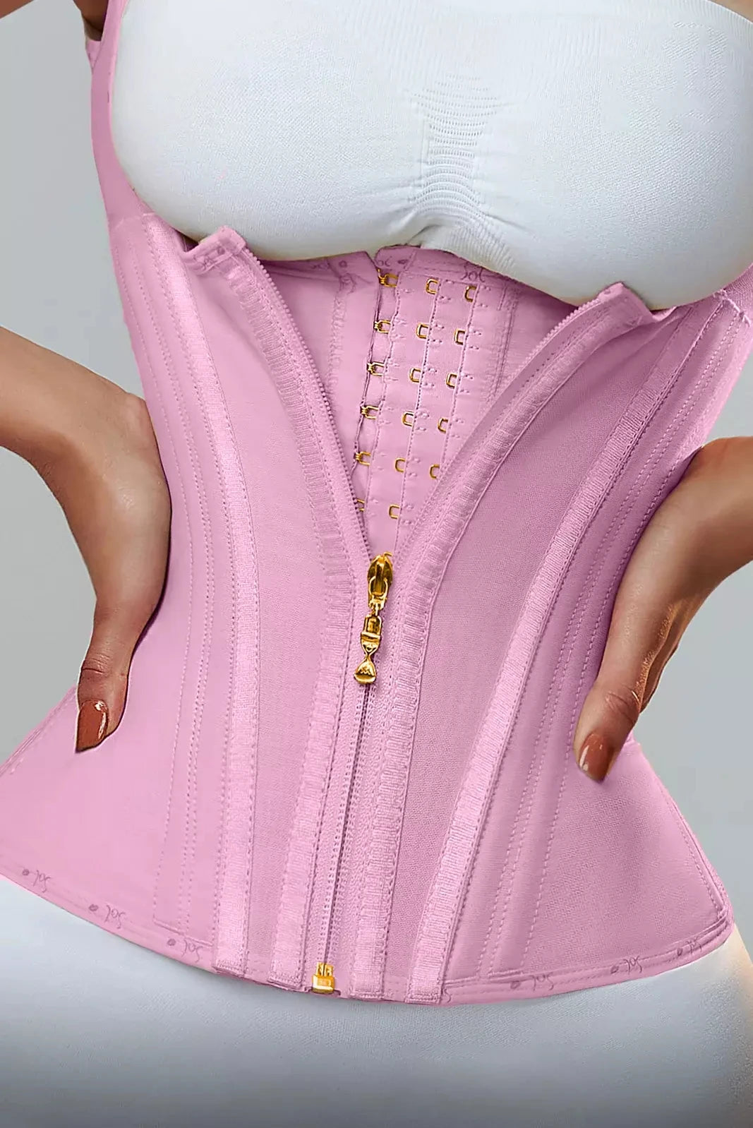 Fajas Colombianas Sauna Body Shaper Waist Tummy Control Hourglass Waist Trainer