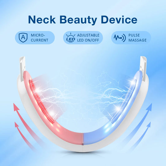 LIFTVIS-3 Appareil Facial V-Lift Anti-Rides LED & Massage TENS