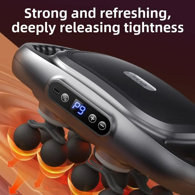 JAIYORL 24 têtes de Massage pistolet de Massage tissus profonds muscles qualité professionnelle haute qualité sans fil fréquence Vibration Masajeador