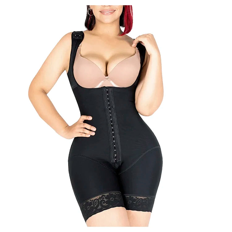 TUNIControl-Body Shaper pour femme, gaine amincissante, ventre plat, vêtements en saillie, costume de batterie post-partum, corset