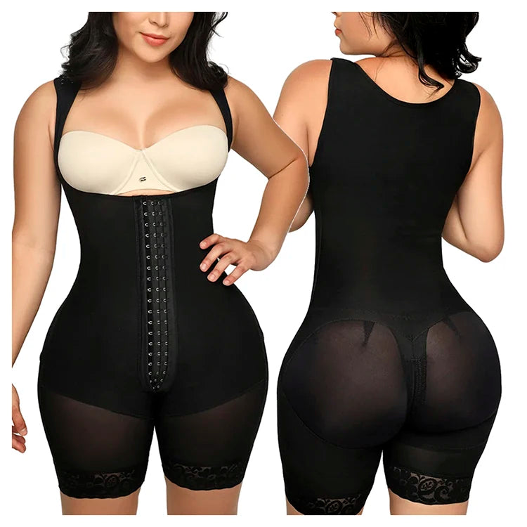 TUNIControl-Body Shaper pour femme, gaine amincissante, ventre plat, vêtements en saillie, costume de batterie post-partum, corset