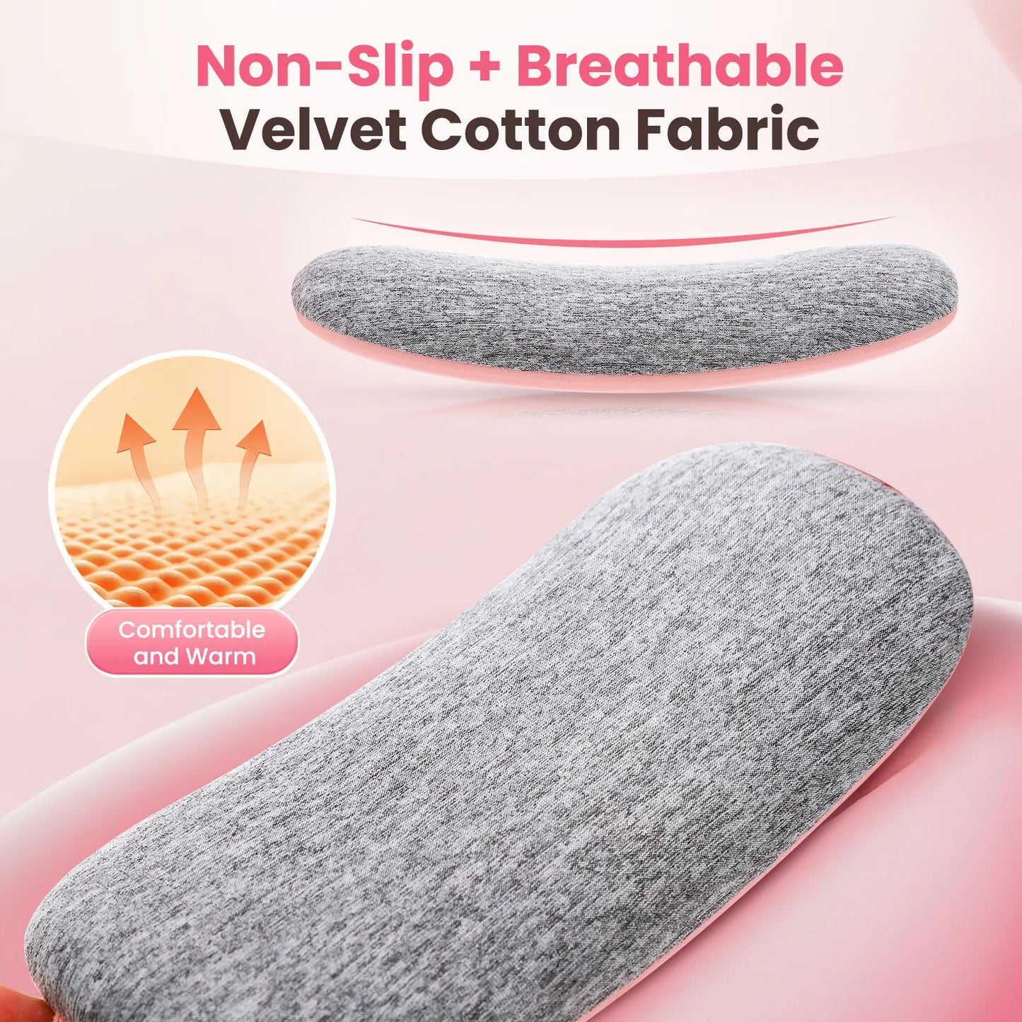Coussin chauffant électrique masseur de crampes menstruelles ceinture femmes soins de la période dispositif de compression chaude Vibration abdominale ulter ceinture chauffante