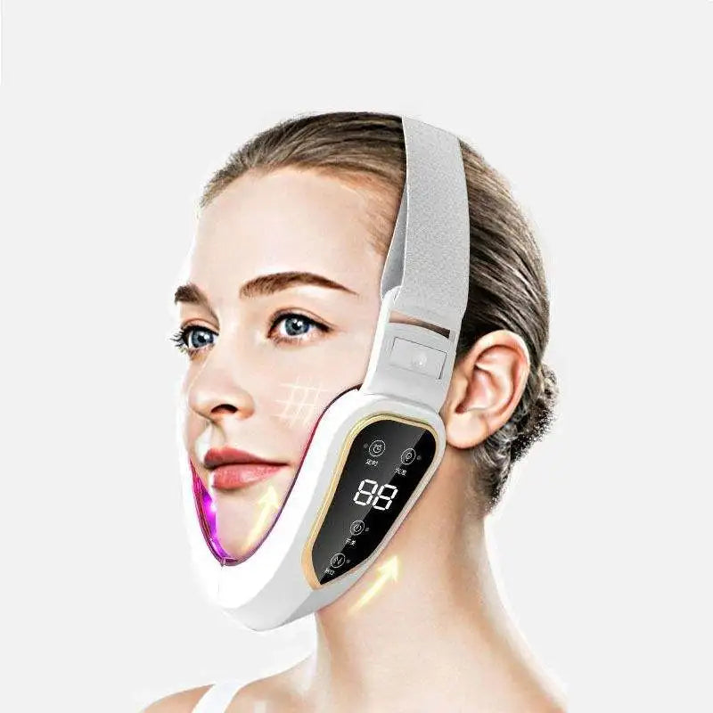 Masseur de Lifting du visage 12 vitesses masseur Facial électrique ligne V Lifting du visage minceur dispositif de Vibration outil de beauté à usage domestique