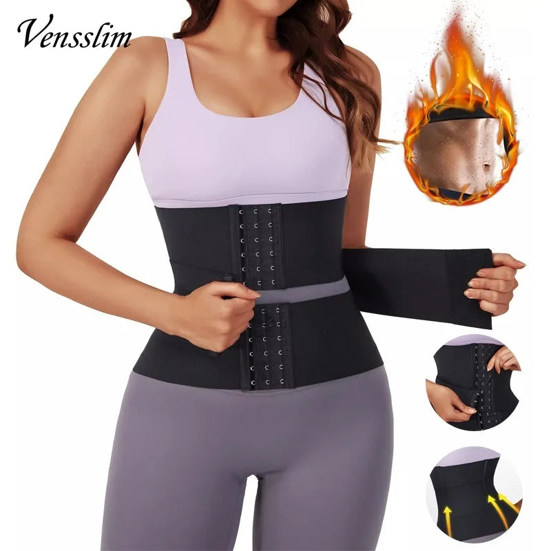 Vensslim XS-3XL corps Shaper taille formateur ceinture femmes perte de poids réduire ventre tondeuse Corset réglable entraînement ceinture Shapewear
