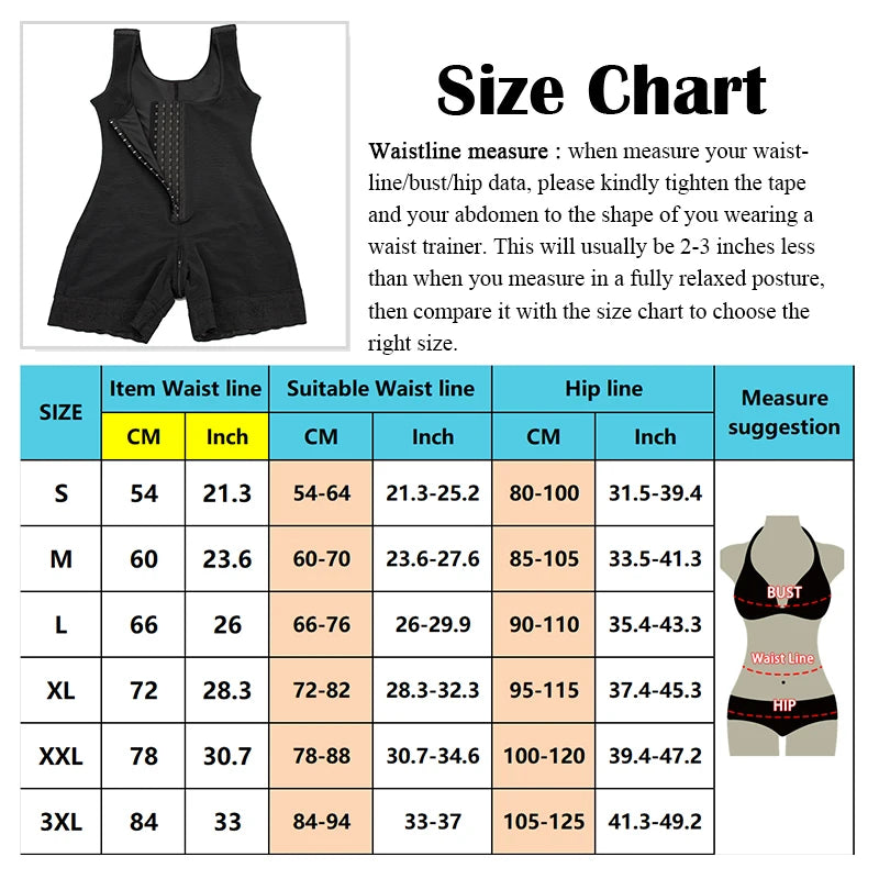 TUNIControl-Body Shaper pour femme, gaine amincissante, ventre plat, vêtements en saillie, costume de batterie post-partum, corset