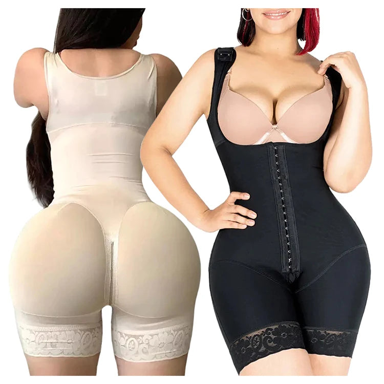 TUNIControl-Body Shaper pour femme, gaine amincissante, ventre plat, vêtements en saillie, costume de batterie post-partum, corset