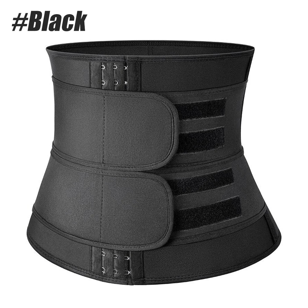 Entraîneur de taille 1 pièce pour hommes et femmes, tondeuse de sueur de Sauna, enveloppement de ventre, bande mince de graisse du ventre, enveloppes d'estomac, Spor