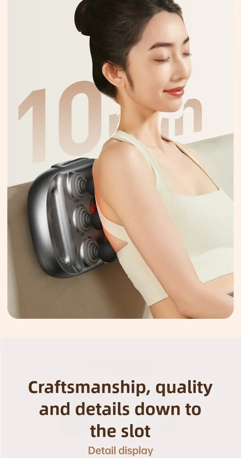 JAIYORL 24 têtes de Massage pistolet de Massage tissus profonds muscles qualité professionnelle haute qualité sans fil fréquence Vibration Masajeador