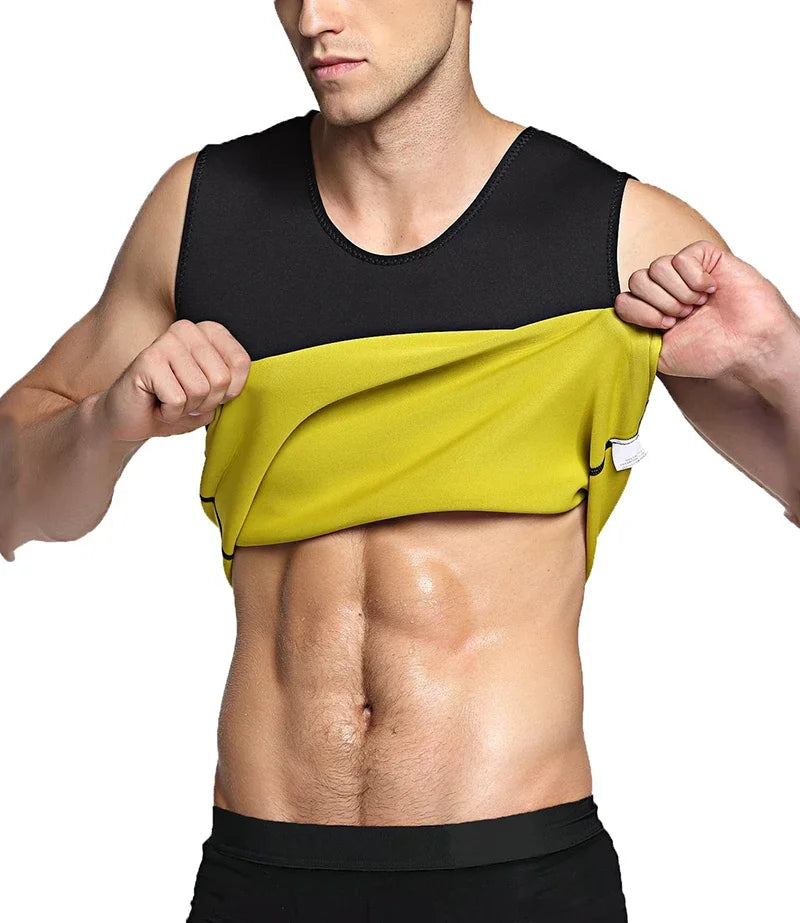 Hommes T-shirts d'entraînement effet Sauna gilet de sport hauts d'exercice vêtements de Fitness minceur perte de poids vêtements de sport entraînement vêtements de sport