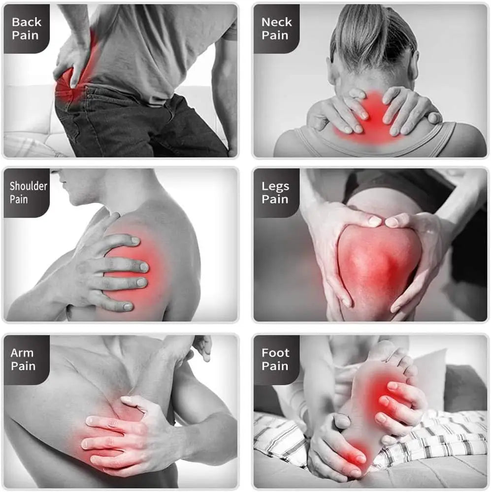 2024 New Arrivals Cervical Neck Massager Deep Tissue Back Neck Massager Shoulders Massage Pain Relief