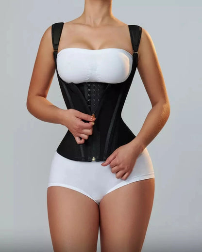 Fajas Colombianas Sauna Body Shaper Waist Tummy Control Hourglass Waist Trainer
