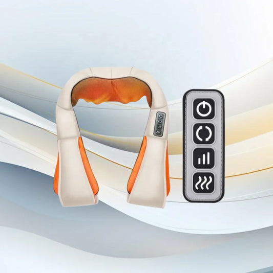 Shiatsu Back Neck Shoulder Massager with Heat, Massage Neck for Home Office Car Use Kneading Smart Electric Neck Massager