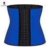 Black Champagne Rose Adjustable Waist Trainer Shapers Colombian Girdles 100% Latex Trainer Corset 9 Steel Bones for Weight Loss
