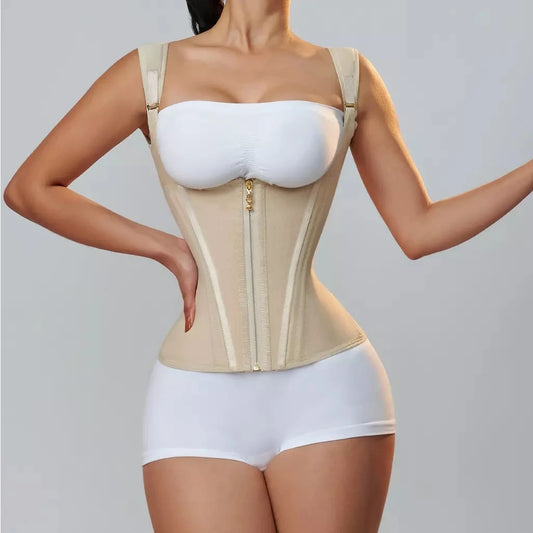 Fajas Colombianas Sauna Body Shaper Waist Tummy Control Hourglass Waist Trainer