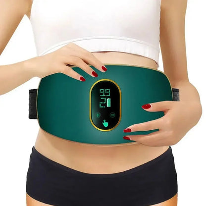 Ceinture de massage VIBELUX – Soin relaxant et maintien abdominal ferme/sculte et relaxe
