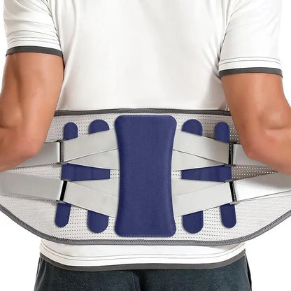 Ceinture de soutien pour le dos, pour soulager les douleurs dans le bas du dos, réglable, pour hommes et femmes, soutien lombaire, sciatique, scoliose, hernie discale