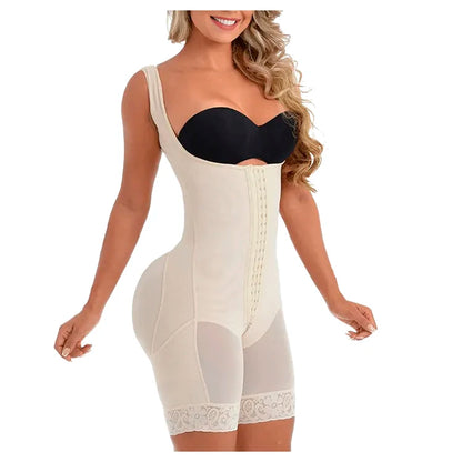 TUNIControl-Body Shaper pour femme, gaine amincissante, ventre plat, vêtements en saillie, costume de batterie post-partum, corset