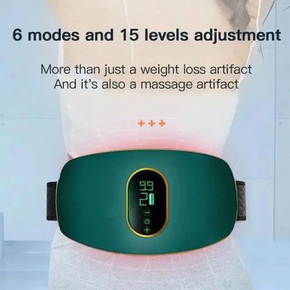 Ceinture de massage VIBELUX – Soin relaxant et maintien abdominal ferme/sculte et relaxe