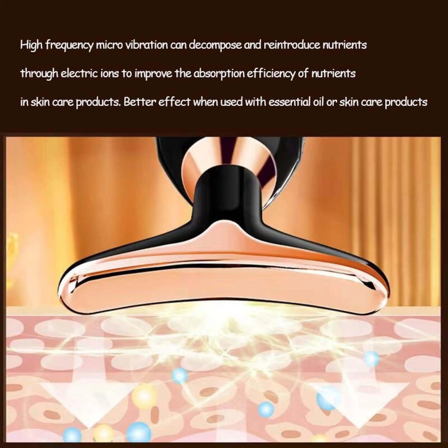 Appareil de Lifting du visage, Massage du cou et des yeux, introducteur, rajeunissement de la peau à microcourant, dispositif de beauté Anti-vieillissement, masseur pour le visage