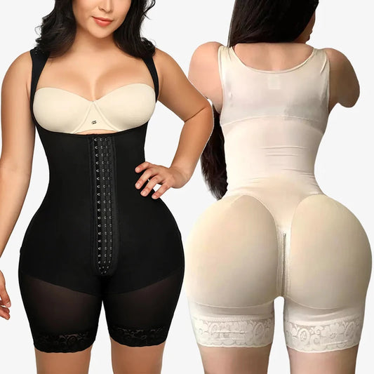 TUNIControl-Body Shaper pour femme, gaine amincissante, ventre plat, vêtements en saillie, costume de batterie post-partum, corset