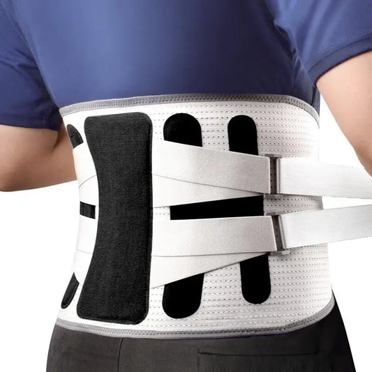 Ceinture de soutien pour le dos, pour soulager les douleurs dans le bas du dos, réglable, pour hommes et femmes, soutien lombaire, sciatique, scoliose, hernie discale