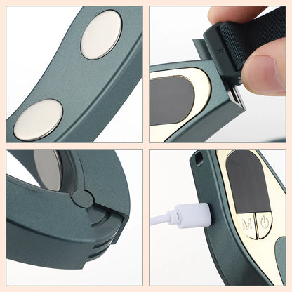 Appareil de levage du visage, masseur vibrant amincissant, chauffage du visage, Double menton, ceinture de levage en forme de V, masseur à compresse chaude pour le visage
