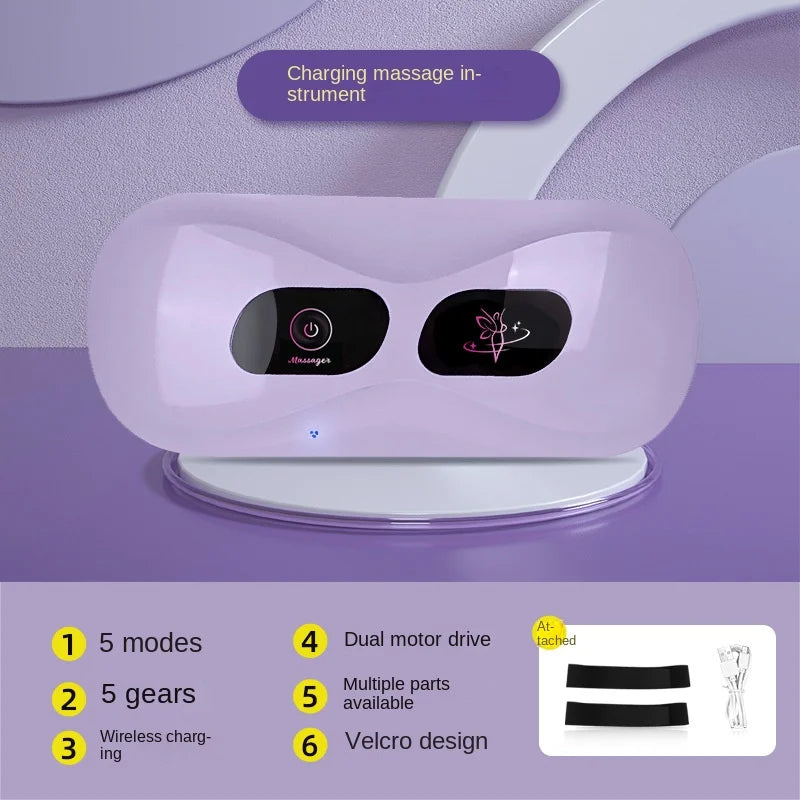 🔋 Ceinture Vibrante Rechargeable – Bien-être & Confort au Quotidien