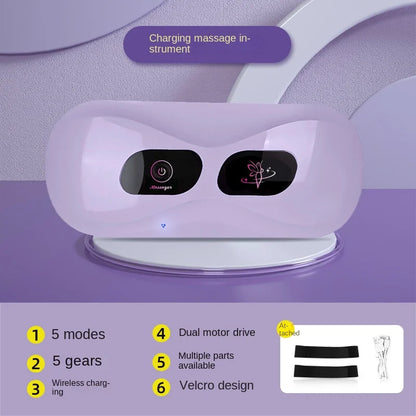 🔋 Ceinture Vibrante Rechargeable – Bien-être & Confort au Quotidien