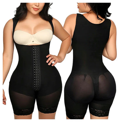 TUNIControl-Body Shaper pour femme, gaine amincissante, ventre plat, vêtements en saillie, costume de batterie post-partum, corset
