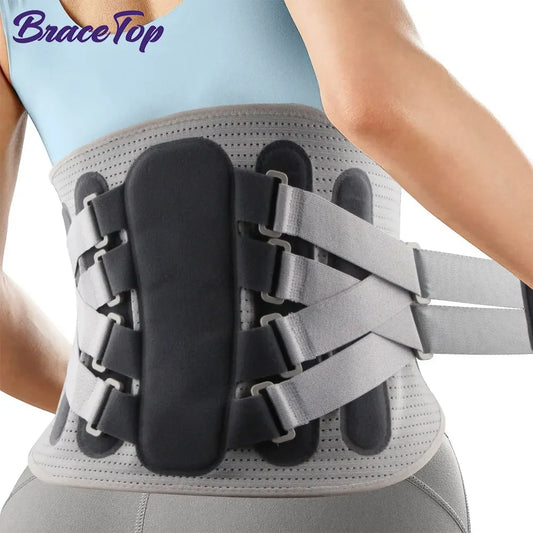 Support de taille réglable avec coussin lombaire ergonomique pour homme et femme, convient pour la colonne vertébrale 11%