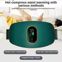 Ceinture de massage VIBELUX – Soin relaxant et maintien abdominal ferme/sculte et relaxe