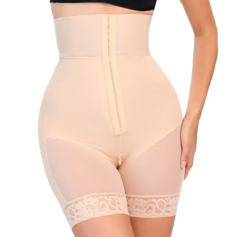 AfruliA XXS taille formateur minceur gaine Corset corps Shaper BBL contrôle culotte Fajas Colombianas ceintures bout à bout Shapewear