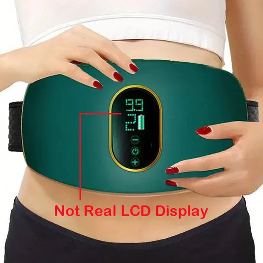 Ceinture de massage VIBELUX – Soin relaxant et maintien abdominal ferme/sculte et relaxe