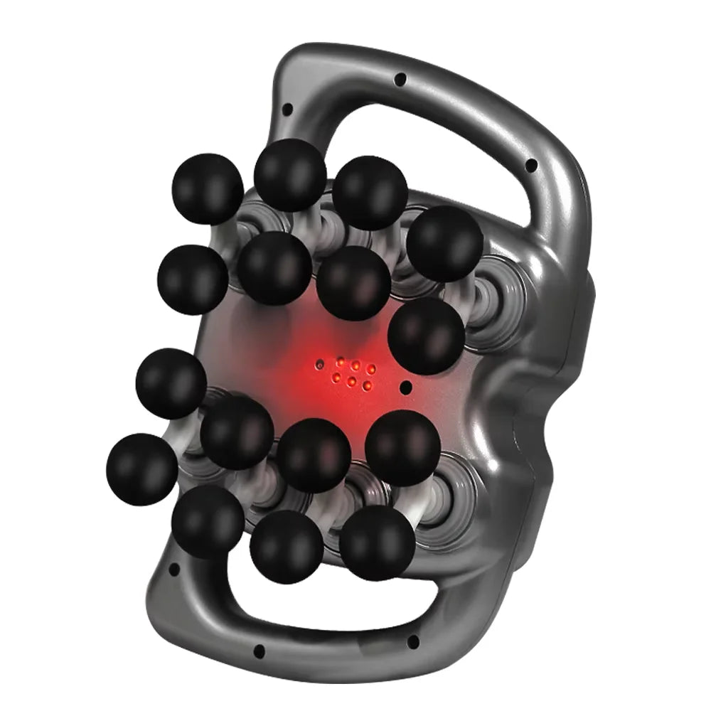 VIBELUX – Pistolet de Massage avec 16 Têtes, 99 Niveaux d’Intensité, Ultra Silencieux