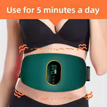 Ceinture de massage VIBELUX – Soin relaxant et maintien abdominal ferme/sculte et relaxe