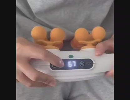 VIBELUX – Pistolet de Massage avec 16 Têtes, 99 Niveaux d’Intensité, Ultra Silencieux